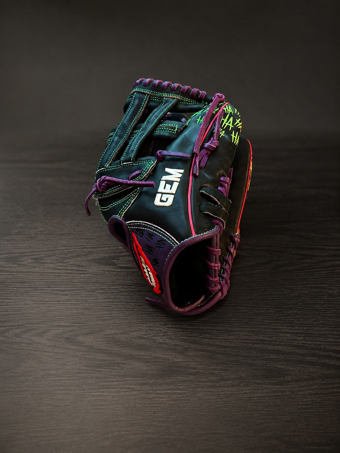 Close-up of Pocket Smith glove craftsmanship